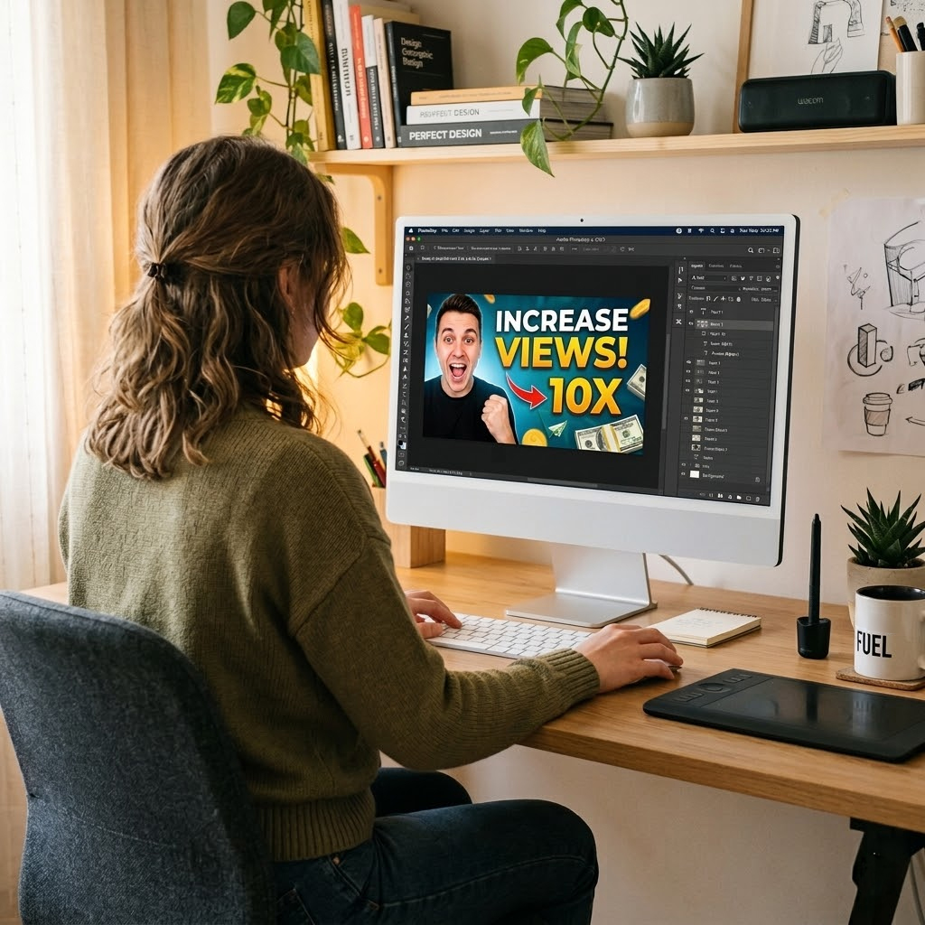 Thumbnail design process